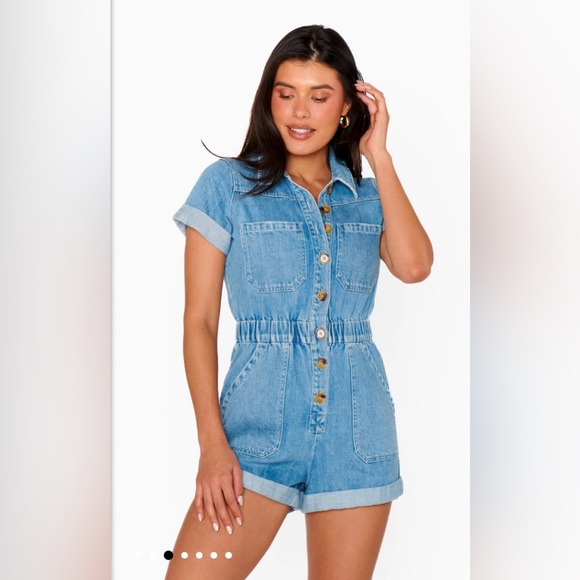 Show me your MUMU Cannon Romper - ocean spray denim - Picture 2 of 10